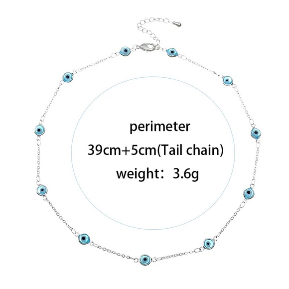 Evil eye necklace - Picture 4 of 4